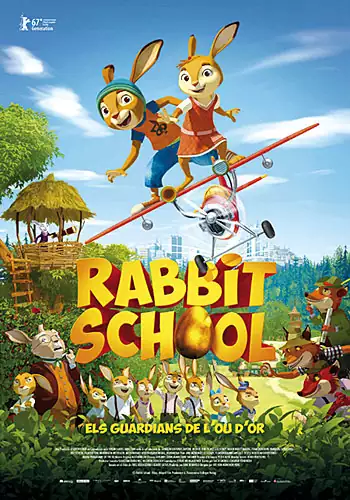 Pelicula Rabbit School. Els guardians de lou dor CAT, animacion, director Ute von Mnchow-Pohl