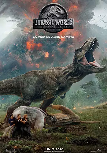Pelicula Jurassic World: El reino cado, aventures, director J.A. Bayona