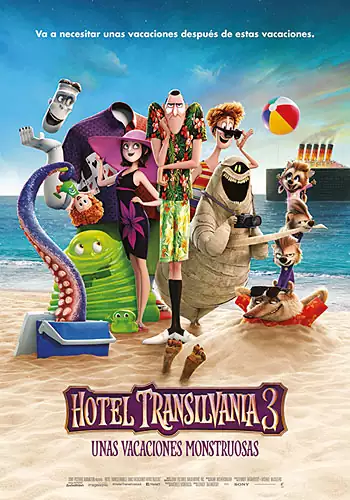 Pelicula Hotel Transilvania 3. Unas vacaciones monstruosas, animacio, director Genndy Tartakovsky