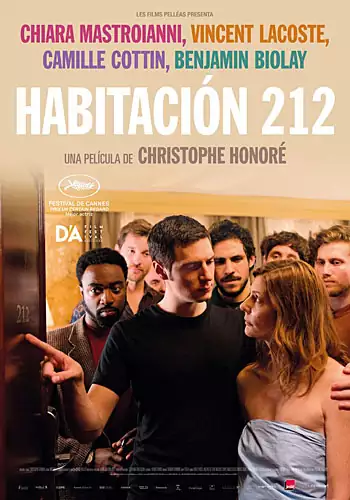 Pelicula Habitacin 212 VOSE, drama, director Christophe Honor