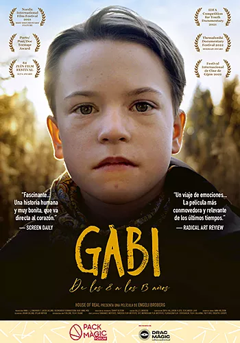 Pelicula Gabi de los 8 a los 13 aos, documental, director Engeli Broberg