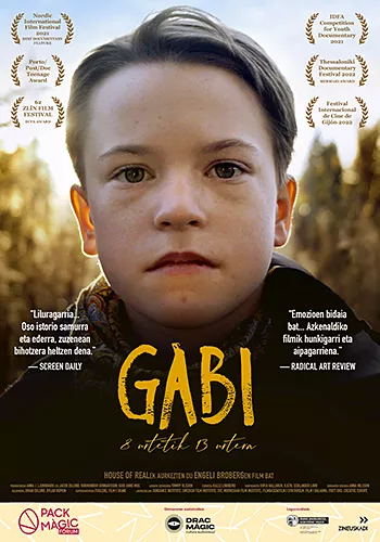 Pelicula Gabi 8 urtetik 13 urtera EUSK, documental, director Engeli Broberg