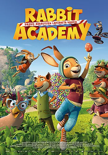 Pelicula Rabbit Academy pazko arrautzen lapurreta handia EUSK, animacio, director Ute von Mnchow-Pohl