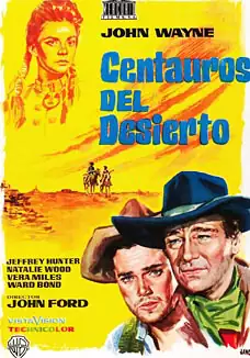 Pelicula Centauros del desierto, western, director John Ford
