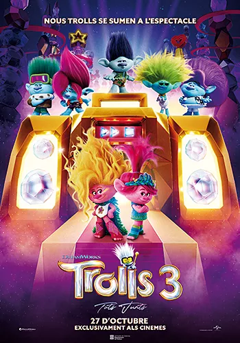 Pelicula Trolls 3. Tots junts CAT, animacio, director Tim Heitz i Colin Jack