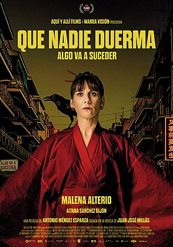 Pelicula Que nadie duerma, drama, director Antonio Mndez Esparza