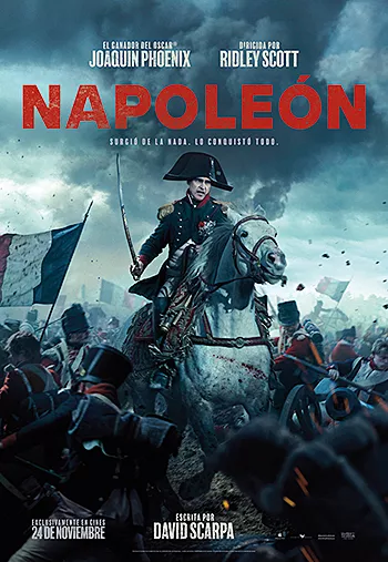 Pelicula Napolen, drama historico, director Ridley Scott