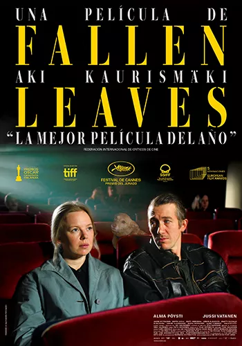 Pelicula Fallen Leaves, comedia drama, director Aki Kaurismki