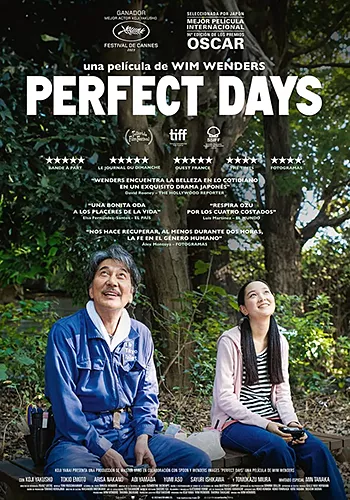 Pelicula Perfect Days, drama, director Wim Wenders