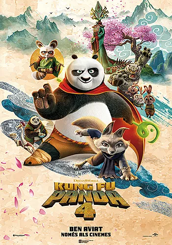Pelicula Kung Fu Panda 4 CAT, animacio, director Mike Mitchell i Stephanie Stine