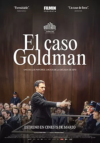 Pelicula El caso Goldman, thriller, director Cdric Kahn