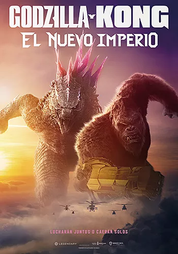 Pelicula Godzilla y Kong. El nuevo imperio 4DX 3D, aventuras, director Adam Wingard