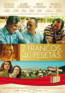 Pelicula 2 francos 40 pesetas, comedia, director Carlos Iglesias