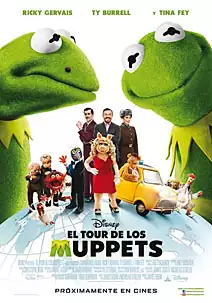 Pelicula El tour de los Muppets, comedia, director James Bobin