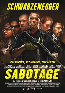 Pelicula Sabotage, accion, director David Ayer