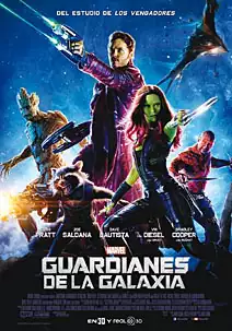 Pelicula Guardianes de la galaxia, ciencia ficcion, director James Gunn
