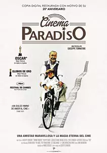 Pelicula Cinema Paradiso, drama, director Giuseppe Tornatore