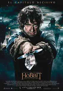 Pelicula El Hobbit. La batalla de los cinco ejrcitos 3D, aventuras, director Peter Jackson