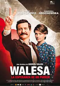 Pelicula Walesa la esperanza de un pueblo, drama historica, director Andrzej Wajda