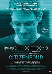 Pelicula Citizenfour, documental, director Laura Poitras