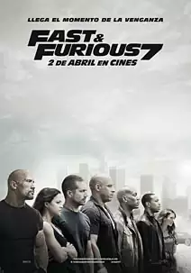 Pelicula Fast & Furious 7, accion, director James Wan