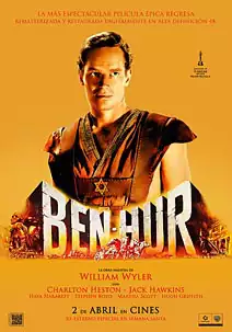 Pelicula Ben-Hur, drama epica, director William Wyler