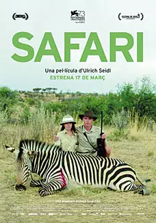 Pelicula Safari VOSC, documental, director Ulrich Seidl