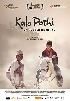 Pelicula Kalo Pothi. Un pueblo de Nepal, aventures, director Min Bahadur Bham