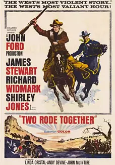Pelicula Dos cabalgan juntos VOSE, western, director John Ford