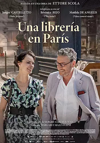 Pelicula Una librera en Pars VOSC, comedia romantica, director Sergio Castellitto