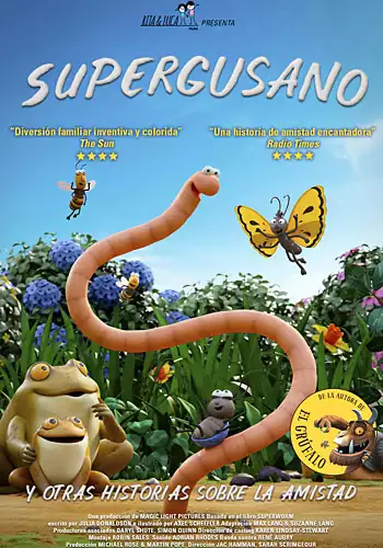 Pelicula Supergusano, animacio, director Jac Hamman i Sarah Scrimgeour