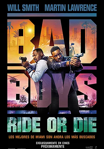 Pelicula Bad Boys: Ride Or Die, accion, director Adil El Arbi