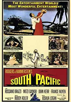 Pelicula South Pacific VOSE, comedia romantica, director Joshua Logan